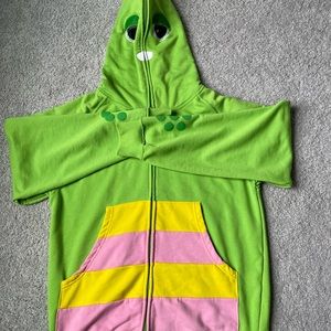 Rare Men’s Japanese Gachapin Hoody Sweatshirt Large